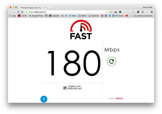 Netflix-Speedtest