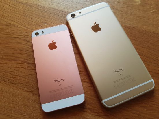 iPhone SE iPhone 6S Plus Back