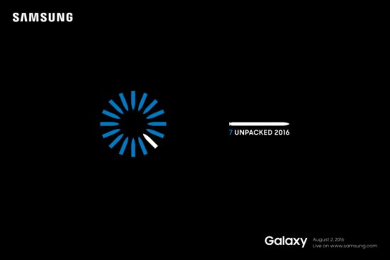 Galaxy Note 7 Unpacked Event