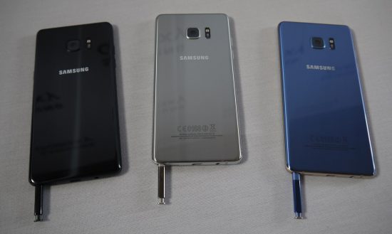 Galaxy Note 7 Colors