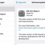 Apple gibt iOS 10.2 Beta 2 zum Download frei