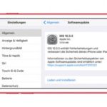 Apple veröffentlicht iOS 10.3.3 für iPhone und iPad